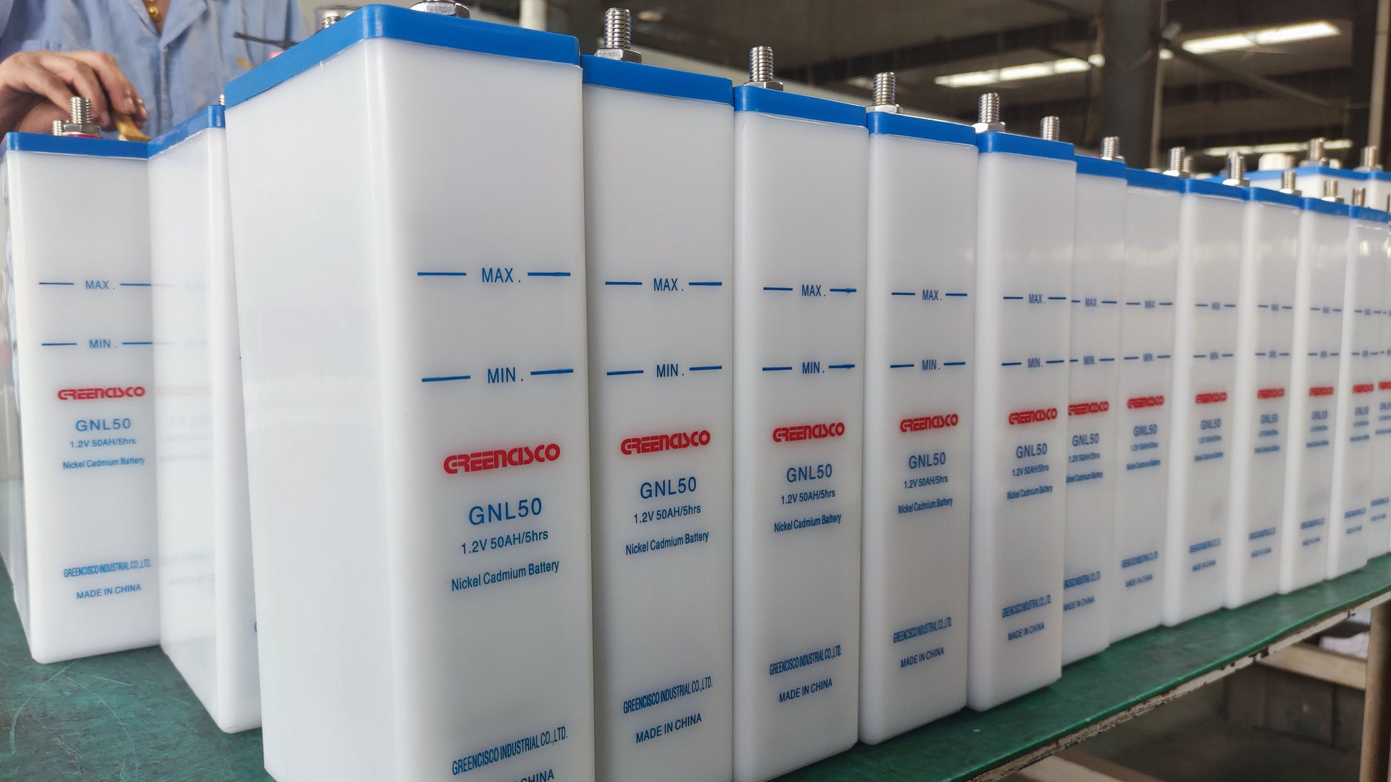 Greencisco Industrial Co., Ltd. - Speicher - GNL Nickel Cadmium Batteries GNL40 - Art. 14915