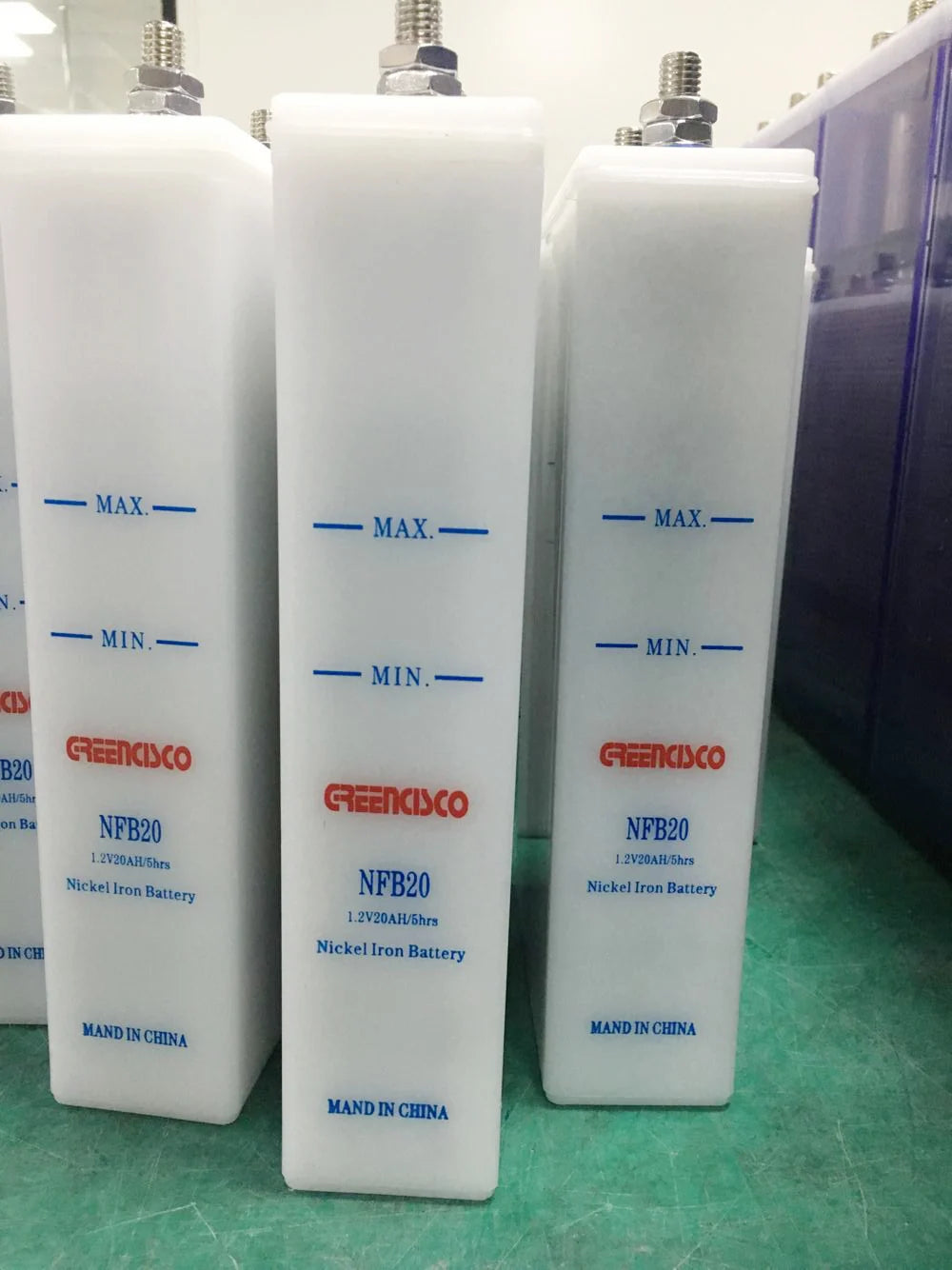 Greencisco Industrial Co., Ltd. - Speicher - GNM Nickel Cadmium Batteries GNM60 - Art. 14895