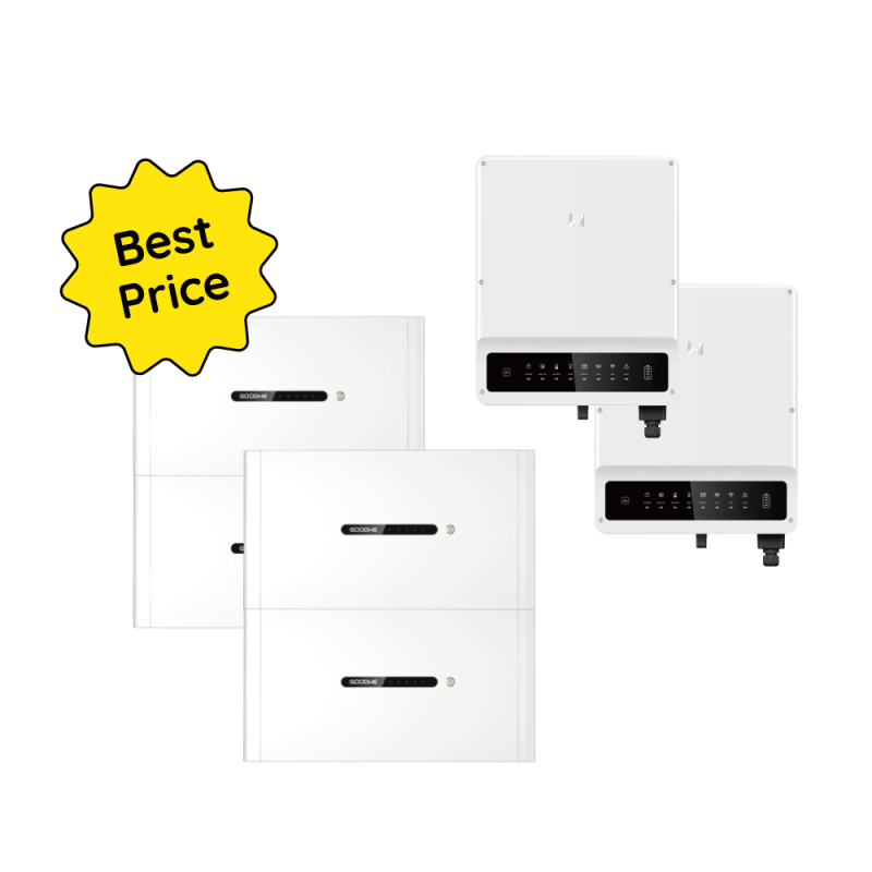 GOODWE 2x Lynx D 10 kWh + 2x GW8KN-ET