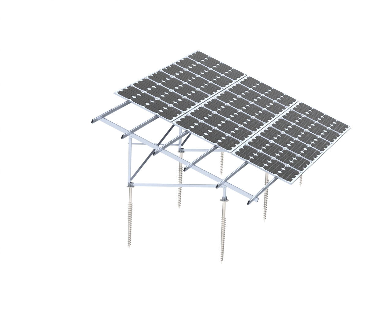 Yuens (Xiamen) New Material Co., Ltd. - Montagesysteme - GP-4S Ground Mounting without Clamps GP-4S - Art. 4765