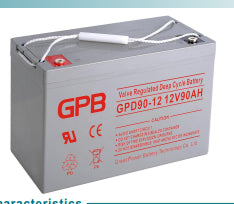 Great Power Battery Technology Co., Limited - Speicher - GPD90-12(12V90Ah) GPD90-12(12V90Ah) - Art. 23374