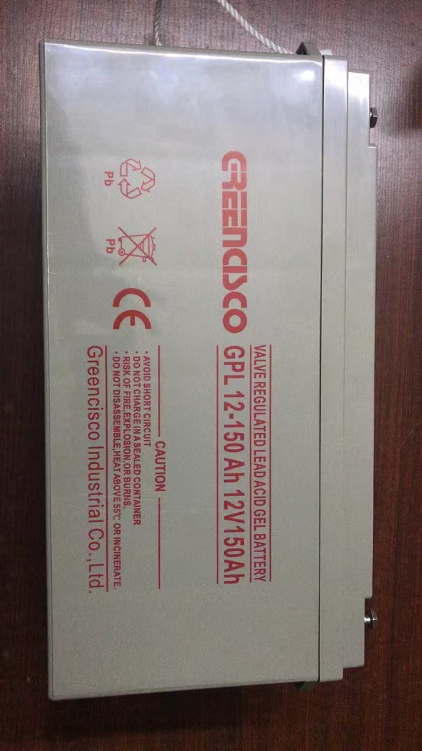 Greencisco Industrial Co., Ltd. - Speicher - GPL12V 150Ah VRLA Gel Battery GPL12-150 - Art. 33838