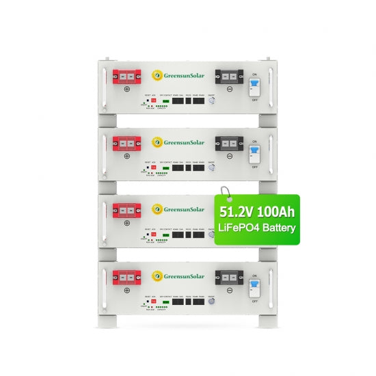 Greensun Solar Energy Tech Co., Ltd - Speicher - GREENSUN LV Rack Mounted 51.2V LiFePO4 Battery 51,2V 100AH - Art. 38640