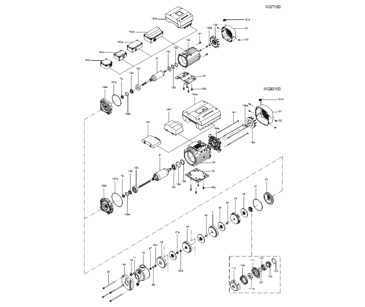 GRUNDFOS BLOCKPUMPE CME 1-5 A-R-I-E-AQQE S-A-D-N -Art. 98395119