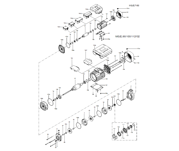 GRUNDFOS BLOCKPUMPE CM 10-4 A-R-A-E-AQQE F-A-A-N -Art. 98730017