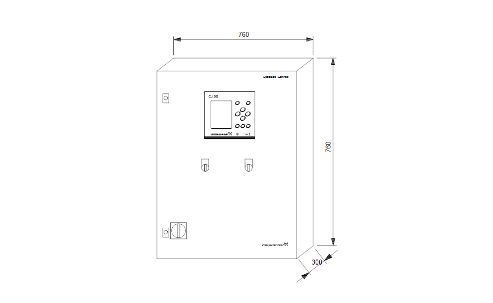 GRUNDFOS Control DC 2x17-23A SD 3x400V IM -Art. 97900433