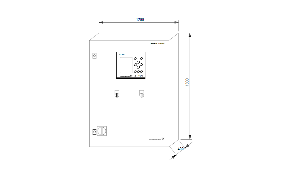 GRUNDFOS Control DC 2x83-112A SD 3x400V IM -Art. 97900452