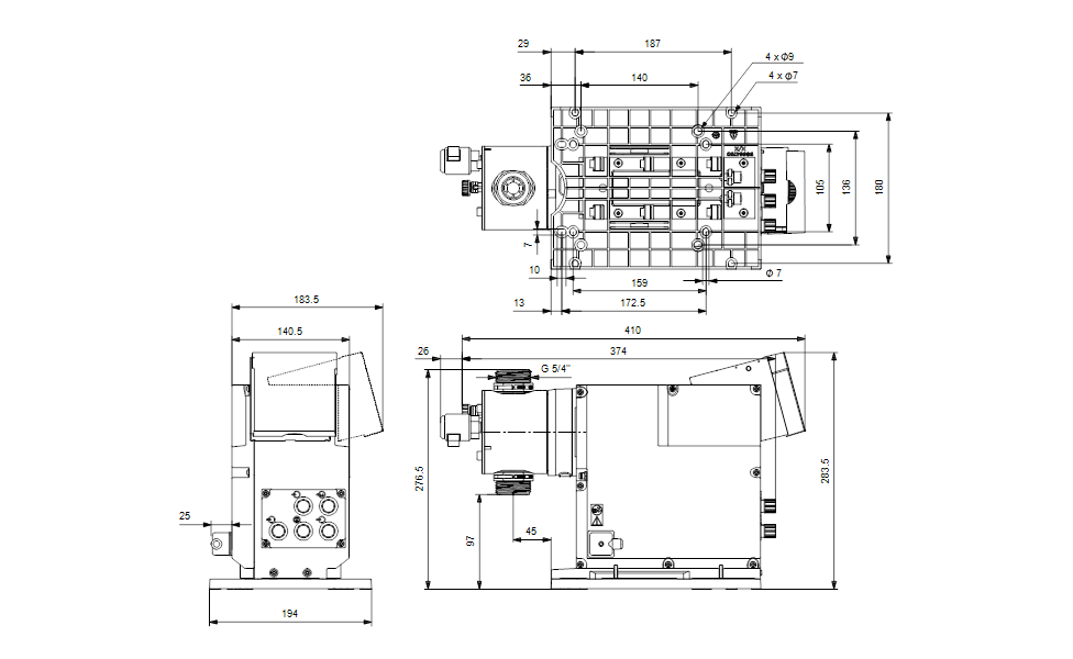 GRUNDFOS Digitale Dosierpumpe DDA 120-7 FCM-PV/E/C-F-31U3U3FG -Art. 99159393