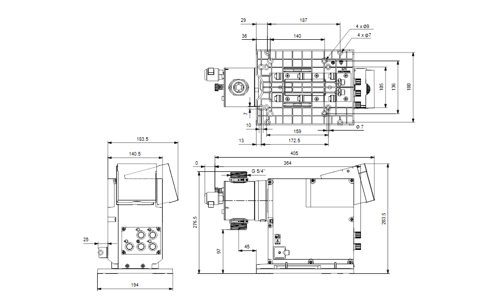 GRUNDFOS Digitale Dosierpumpe DDA 120-7 FCM-SS/T/SS-F-32A1A1FG -Art. 99164221