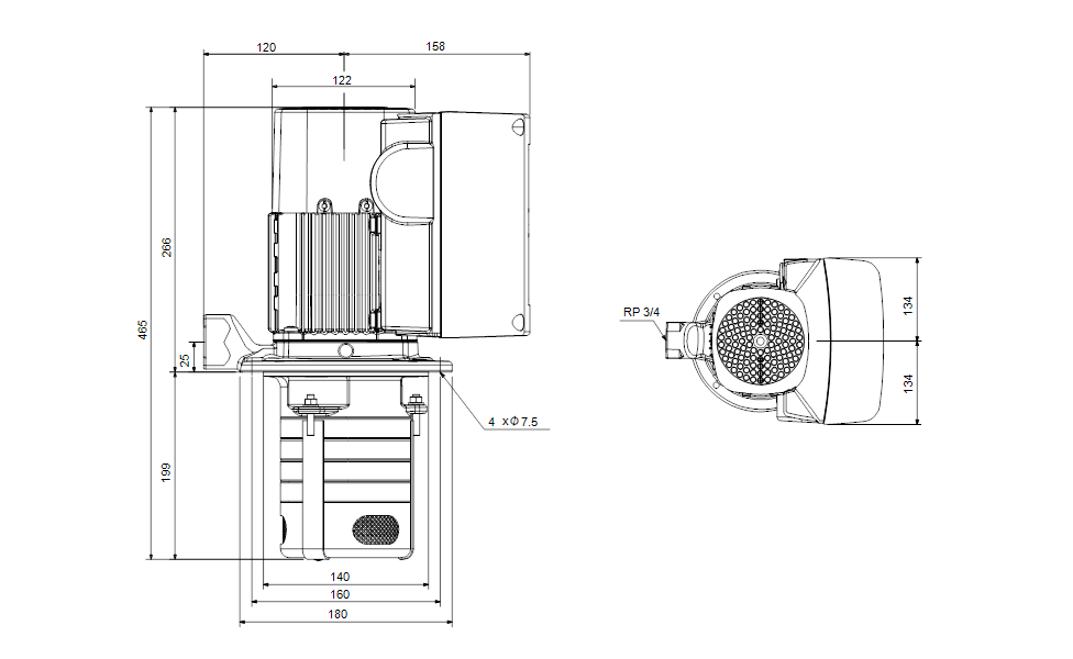 GRUNDFOS Eintauchpumpe MTHE 1S-6/6 A-W-A-AQQV -Art. 92822951