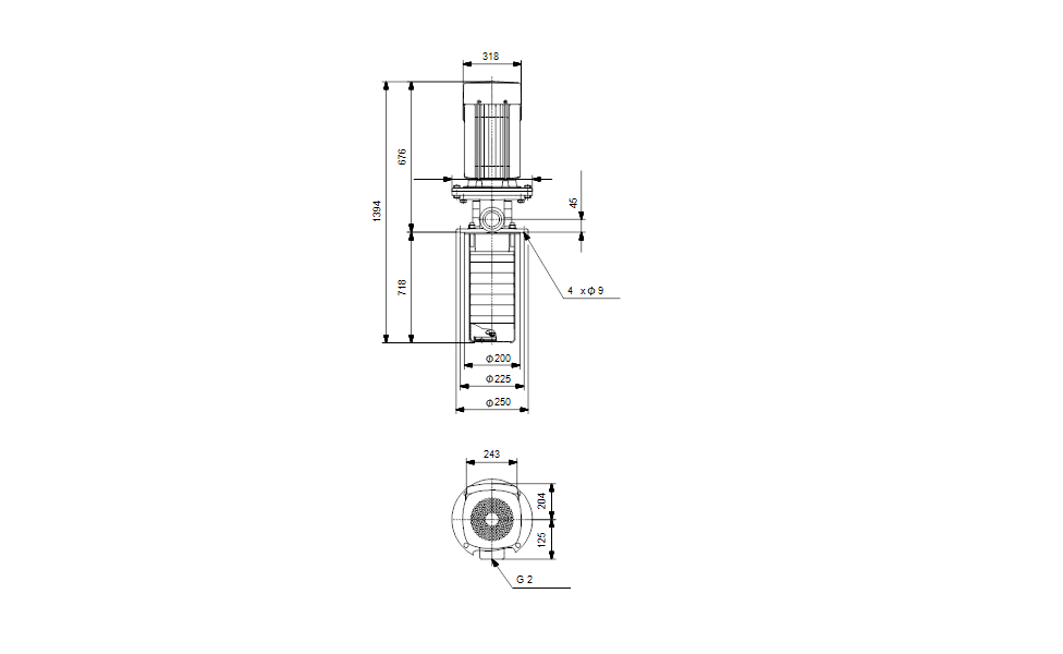GRUNDFOS Eintauchpumpe MTR 20-14/14 A-W-A-HUUV -Art. 98513671
