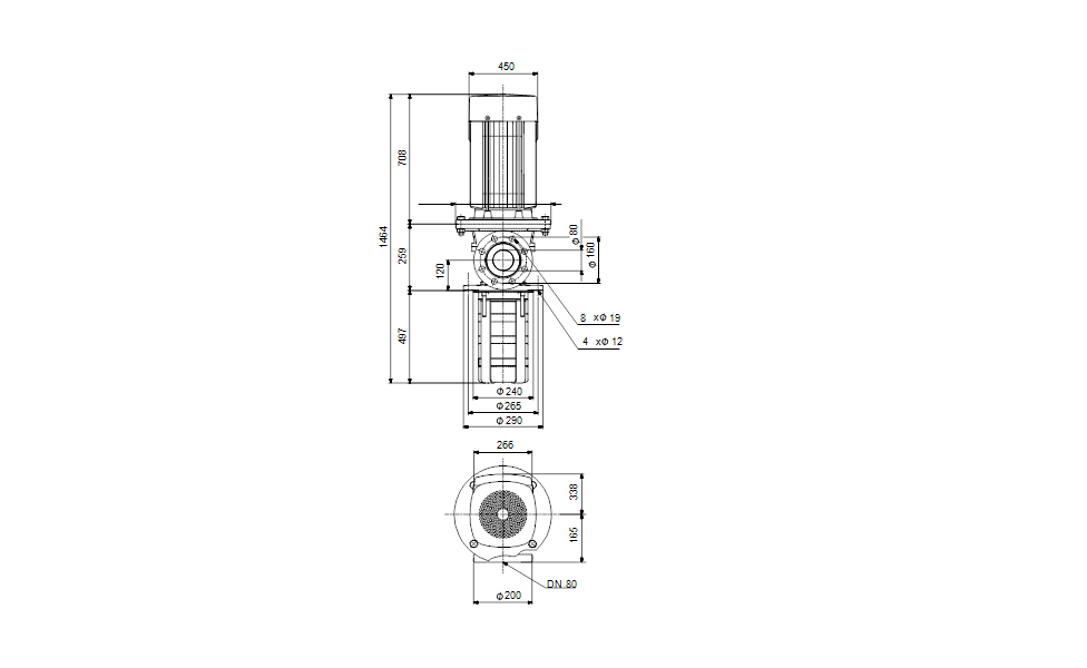 GRUNDFOS Eintauchpumpe MTR 64-5/5-2 A-F-A-HUUV -Art. 98510189