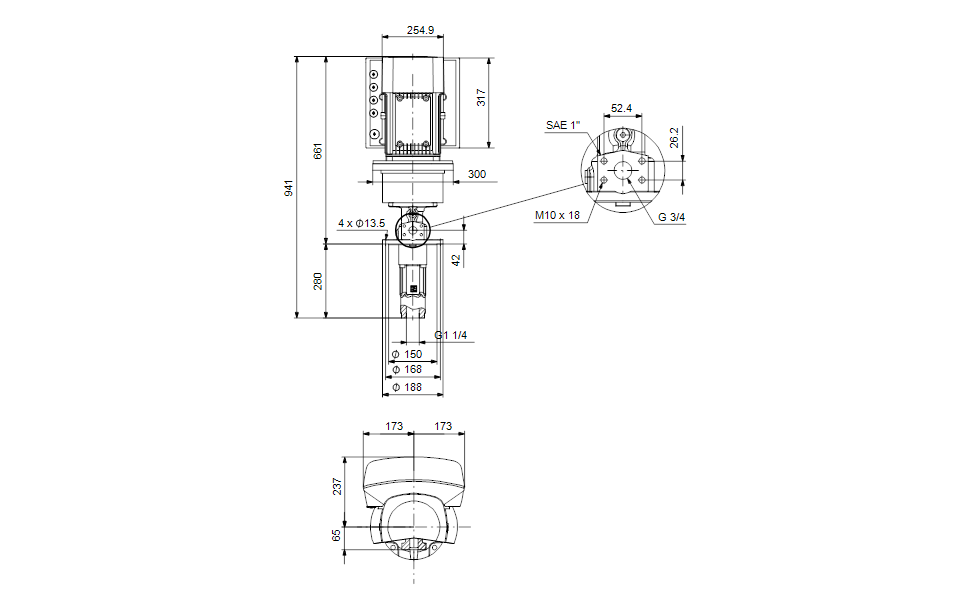 GRUNDFOS Eintauchpumpe MTSE 40-66 R38 DQ-T -Art. 99620912