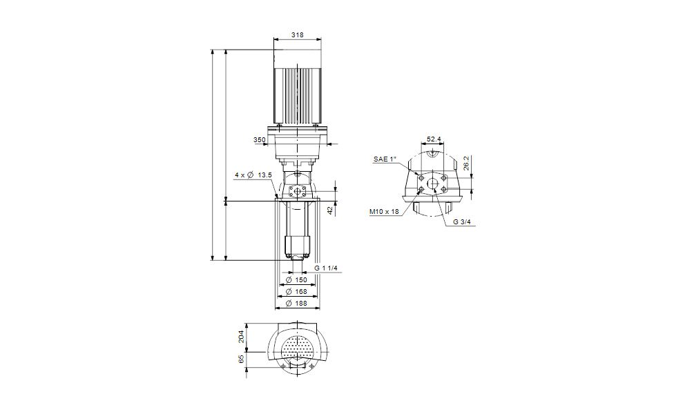 GRUNDFOS Eintauchpumpe MTS 40-100 R38 DQ-T -Art. 99672734