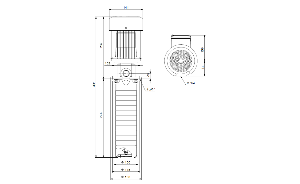 GRUNDFOS Eintauchpumpe SPK 4-5/5 A-W-A-AUUV -Art. 39GH0205