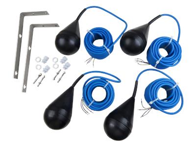 GRUNDFOS Float switch set MS1 Ex 4pcs 10m + wallhanger -Art. 62500018