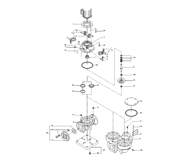 GRUNDFOS INLINEPUMPE TPED 100-120/2 A-F-A-BQQE-IWB -Art. 98958244
