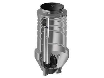 GRUNDFOS Pumpstationen  PS.R.10.20.S.GC.PE.50.S.AP12 -Art. 98382655