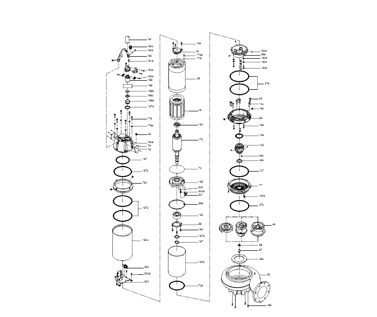 GRUNDFOS Tauchmotorpumpe  SE1.110.200.110.4.52M.N.51D.A -Art. 99776474