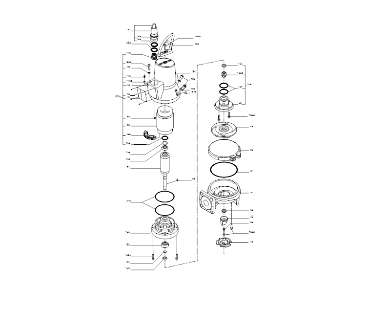 GRUNDFOS Tauchmotorpumpe  SEG.40.12.EX.2.1.502 -Art. 96075902