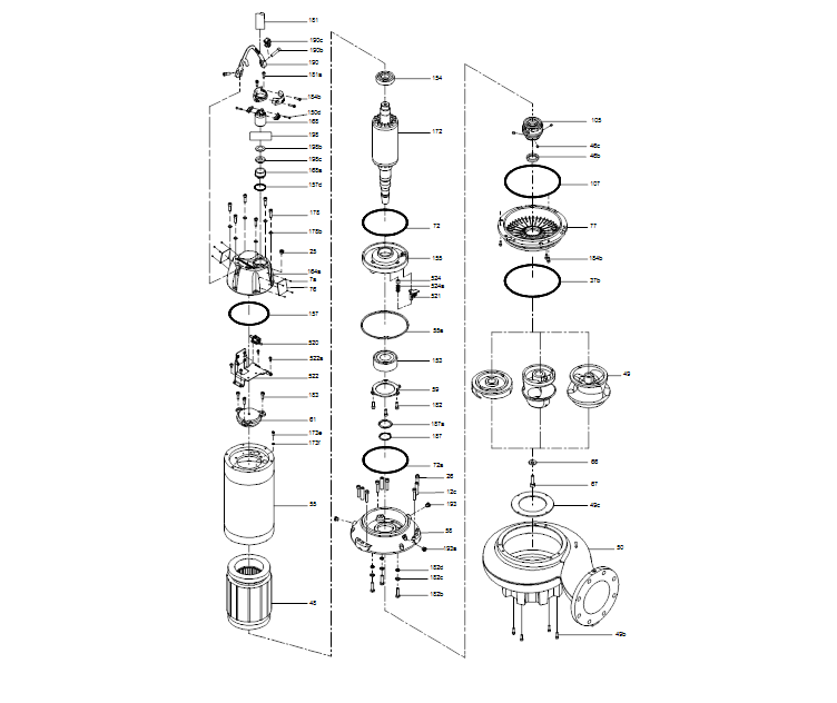 GRUNDFOS Tauchmotorpumpe  SL1.110.200.100.4.52M.N.51D.A -Art. 99776453
