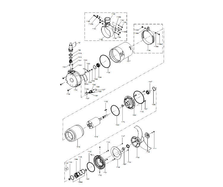 GRUNDFOS Tauchrührwerke  SMD.11.25 .1470.T.5.0B -Art. 98995950