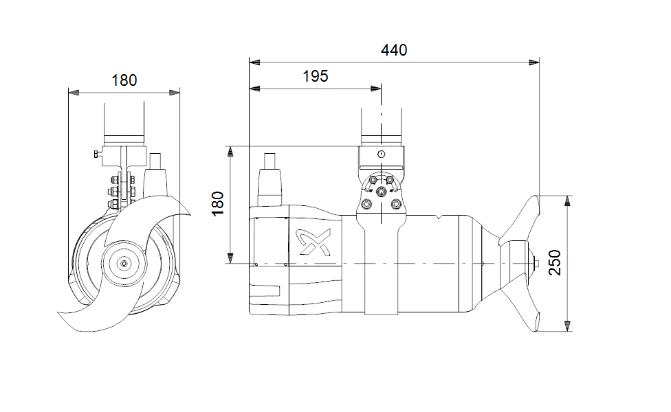 GRUNDFOS Tauchrührwerke  SMD.14.25 .1460.T.Ex.5.0B -Art. 99219138