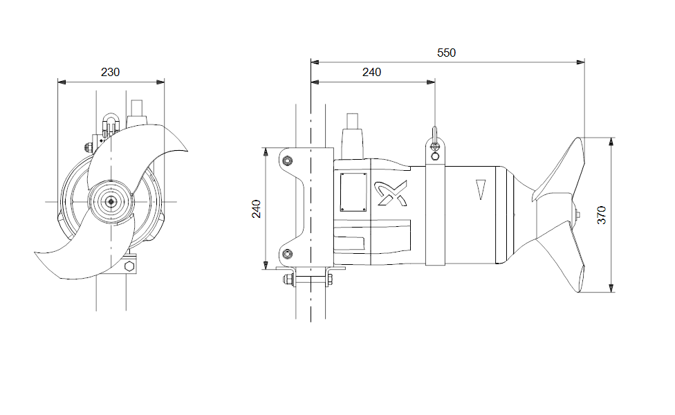 GRUNDFOS Tauchrührwerke  SMD.35.37 .967.Ex.5.1B -Art. 99219135