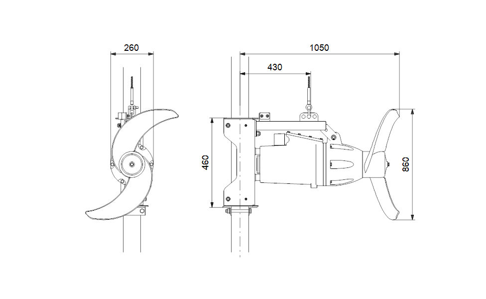 GRUNDFOS Tauchrührwerke  SMG.130.86 .A.343.5.1B -Art. 99331555 