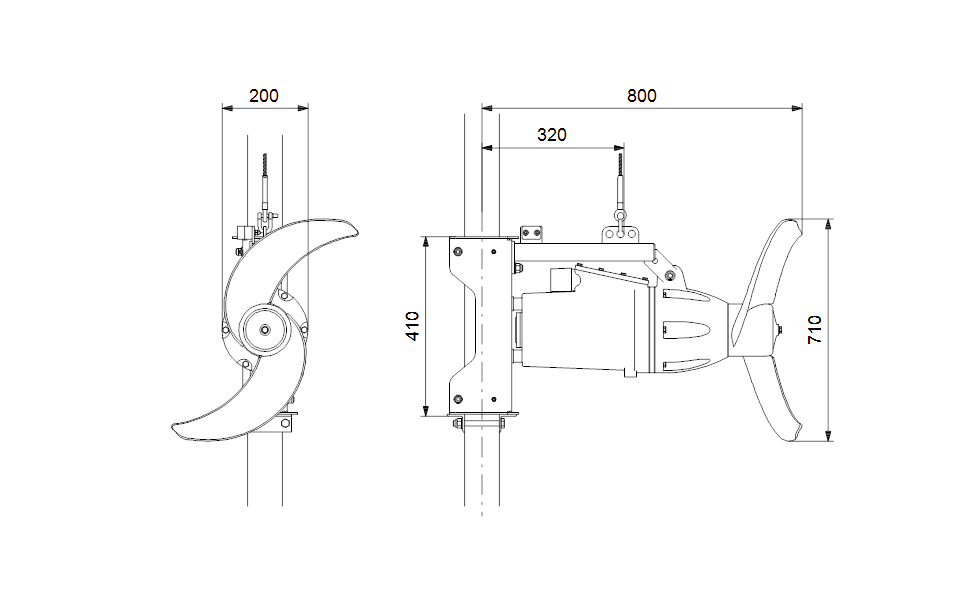 GRUNDFOS Tauchrührwerke  SMG.45.71 .A.338.5.1B -Art. 99331558