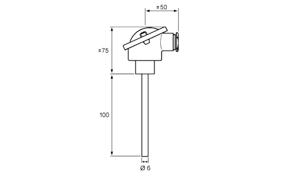 GRUNDFOS Temperatursensor -Art. 96430194