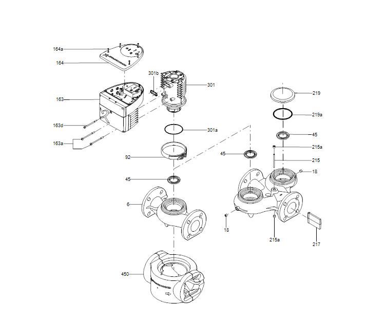 GRUNDFOS Umwälzpumpe MAGNA1 100-120 F -Art. 99221447