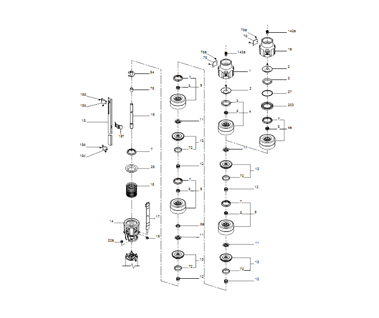 GRUNDFOS Unterwasserpumpe SPE 18-8 -Art. 92940984