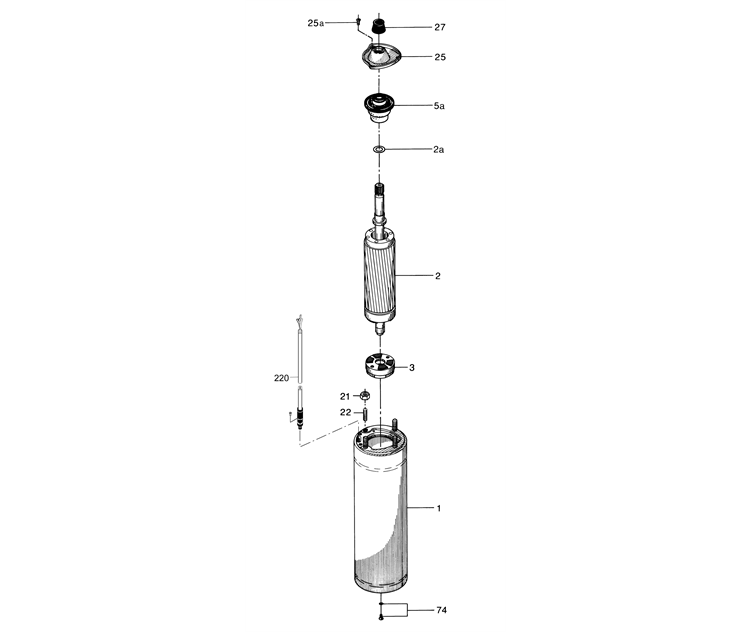 GRUNDFOS Unterwasserpumpe SP 1A-18 -Art. 08002B18