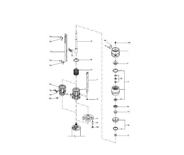 GRUNDFOS Unterwasserpumpe SP 60-1A -Art. 14A019A1
