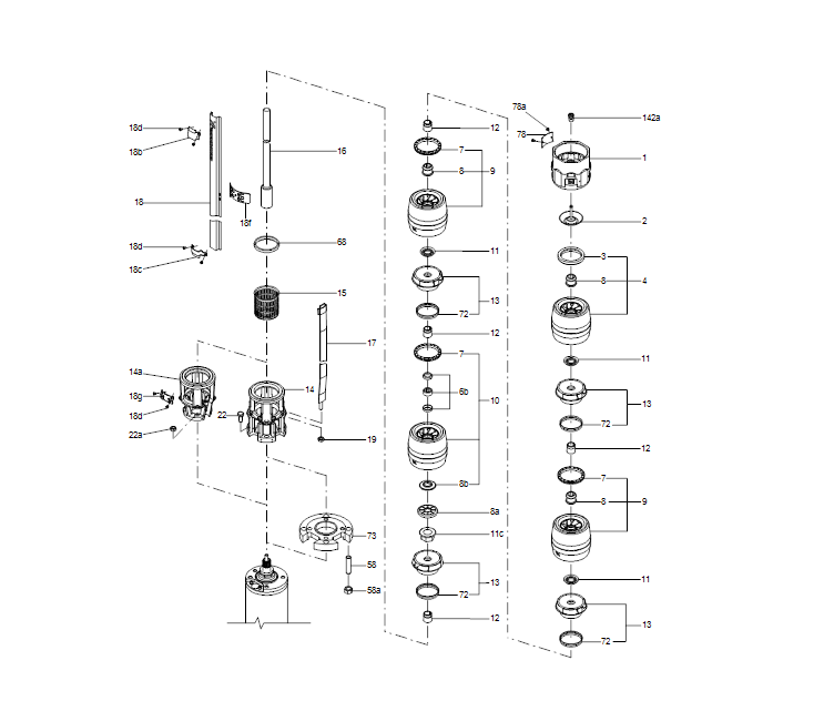 GRUNDFOS Unterwasserpumpe SP 60-5 -Art. 14A01905