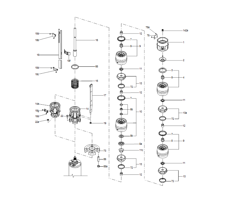 GRUNDFOS Unterwasserpumpe SP 60-9B -Art. 14A019C9