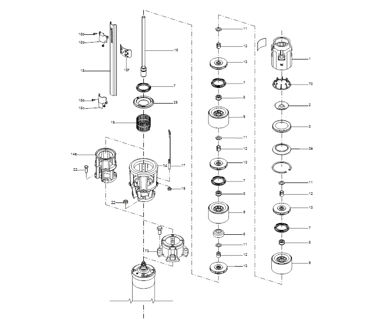 GRUNDFOS Unterwasserpumpe SP 9-4 NE -Art. 98780182