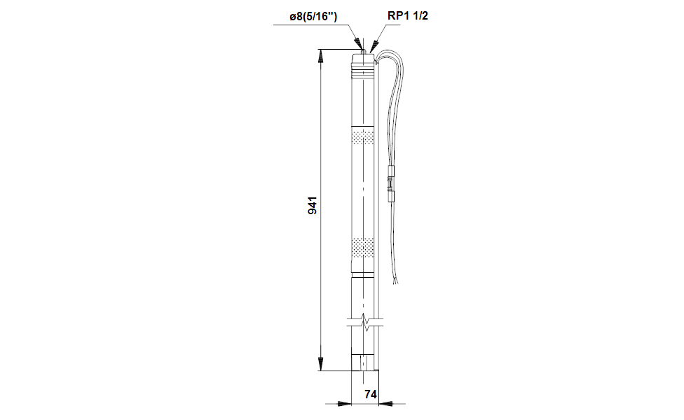 GRUNDFOS Unterwasserpumpe  SQF 5-70 -Art. 99465250