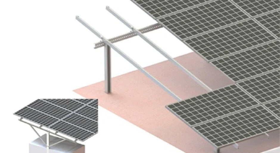 Xiamen Grace Solar New Energy Technology Co., Ltd. - Montagesysteme - GS-Ground Fixed Mounting System GS-Ground Fixed Mounting System - Art. 8129