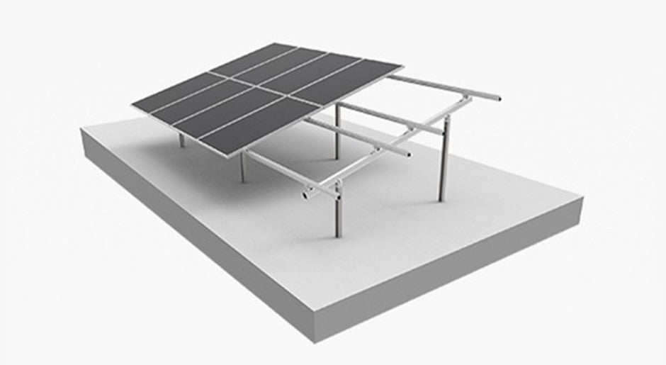 Xiamen Grace Solar New Energy Technology Co., Ltd. - Montagesysteme - GS-Ground Mounting System (Double Column Piling) GS-Ground Mounting System (Double Column Piling) - Art. 8135