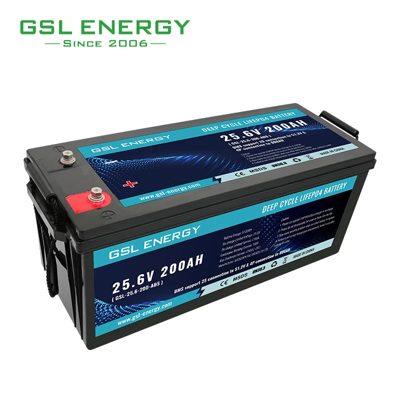 Shenzhen GSL Energy Co., Ltd. - Speicher - GSL 25.6V 200Ah LiFePO4 Battery GSL25200-01 - Art. 22976