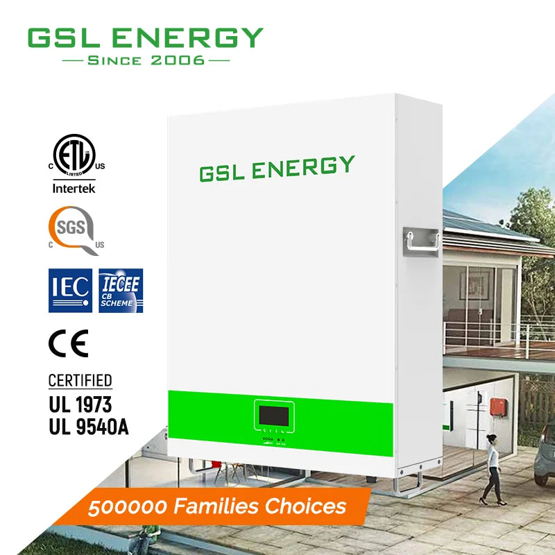 Shenzhen GSL Energy Co., Ltd. - Speicher - GSL 48V 100Ah 200Ah Wall Battery GSL-5kwh power wall-197 - Art. 20950