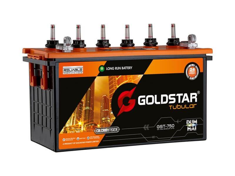 Goldstar Power Limited - Speicher - GS Series Solar Tall Tubular Battery GS-1200TT - Art. 38804