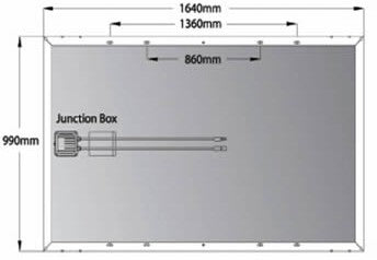 3G Solar GmbH - Solarmodul - GT230-60M 205W - Art. 107707