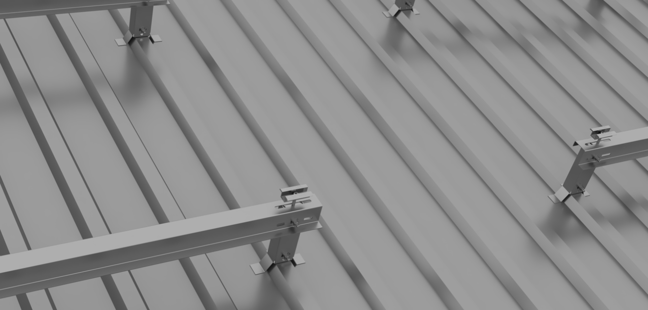 Gozler Construction & Engineering - Montagesysteme - GZR001 +20cm Raised Sandwich Roof Panel System GZR001 - Art. 9888