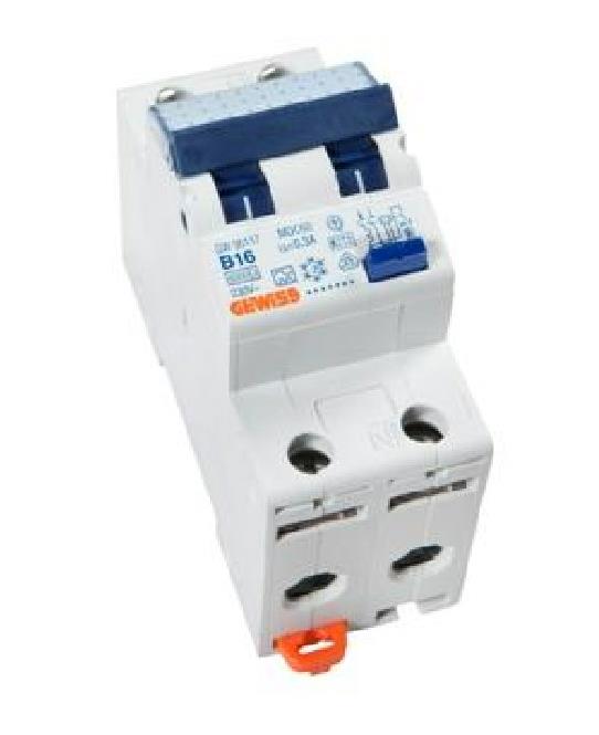 Gewiss RCBO B 16A 1-polig+nul 300mA