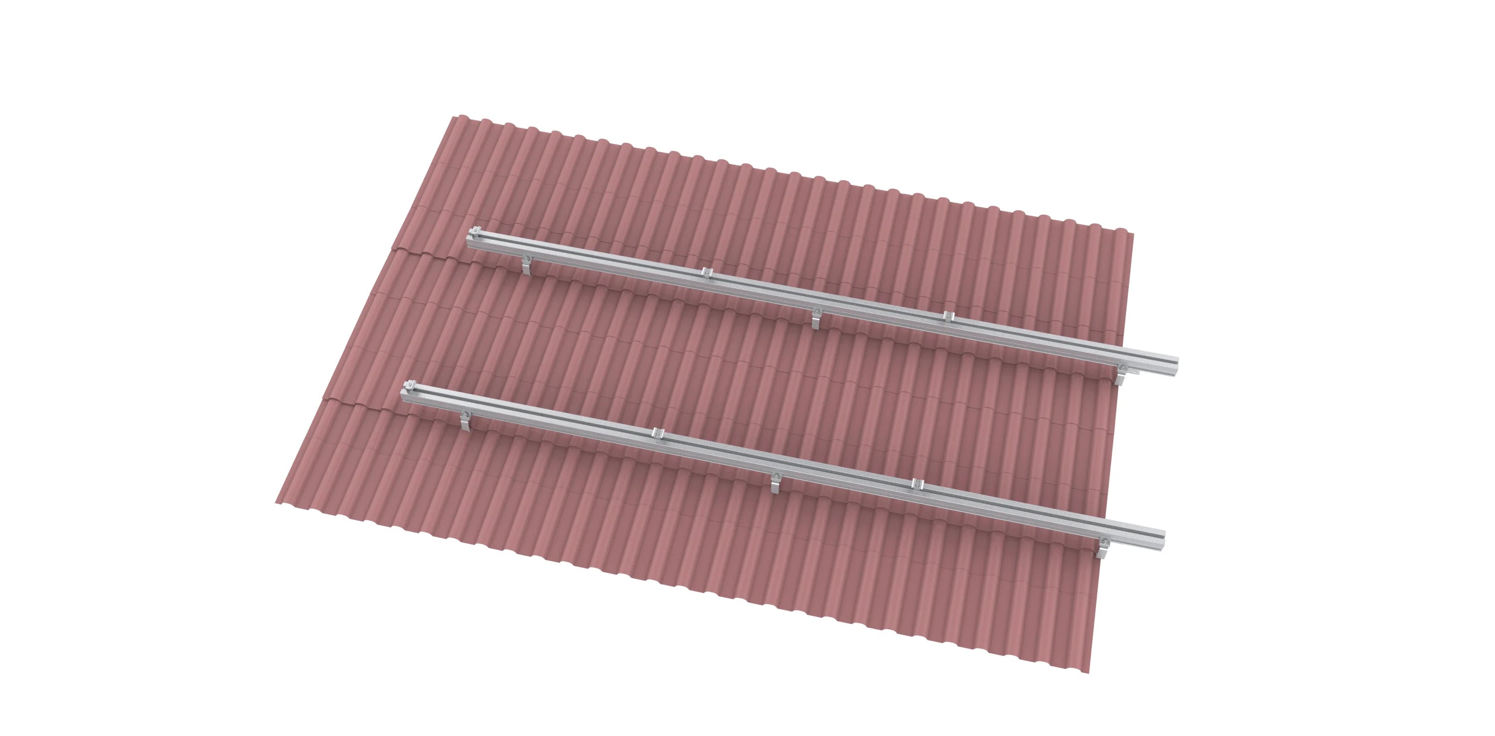 Lead Solar Holdings Co., Ltd. - Montagesysteme - Glazed Tile Roof Structure Glazed Tile Roof Structure - Art. 4869