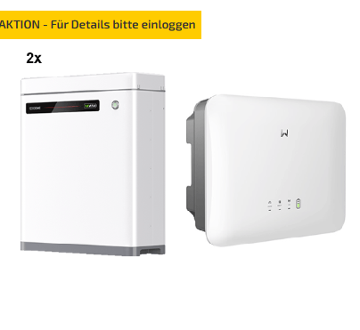 Goodwe 2 x Lynx Home U5.4-20 + GW5000-ES-20 LV-Speichersystem, 10,8 kWh nutzbar, 1-phasig