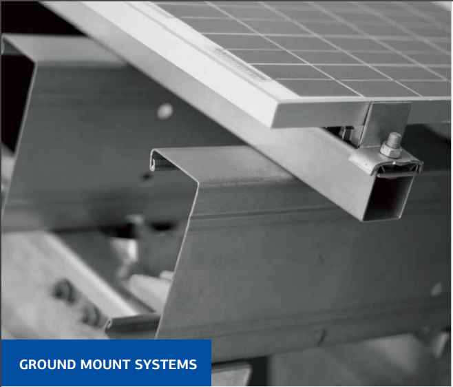 Qi-energy Group - Montagesysteme - Ground Mount System GROUND MOUNT SYSTEMS - Art. 6998